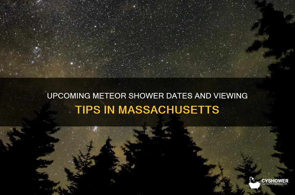 when is the next meteor shower in massachusetts