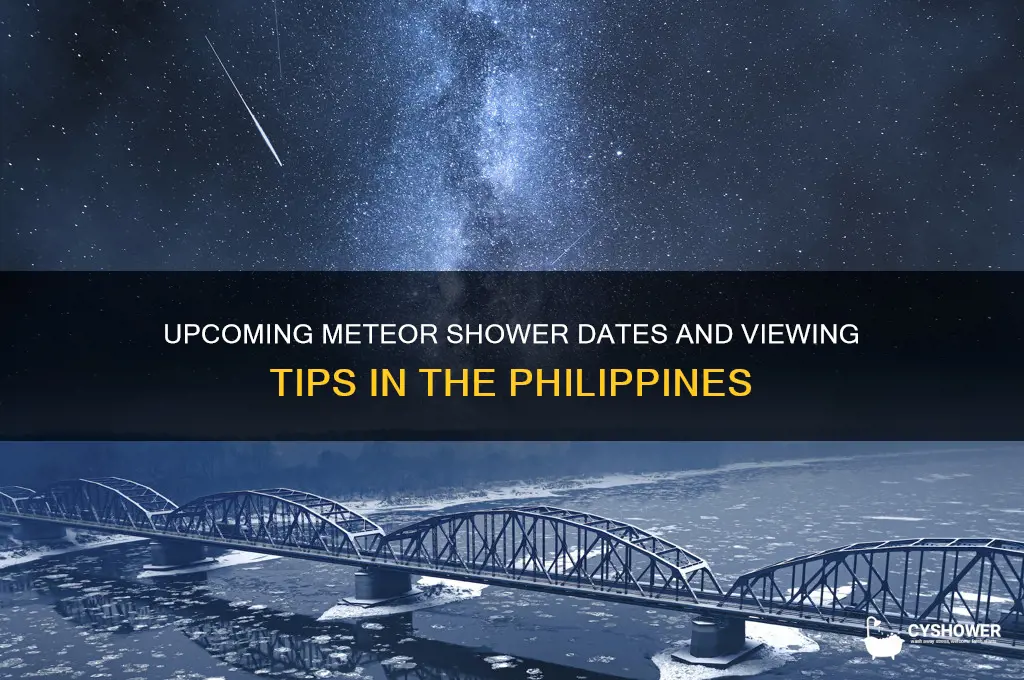when is the next meteor shower in the philippines