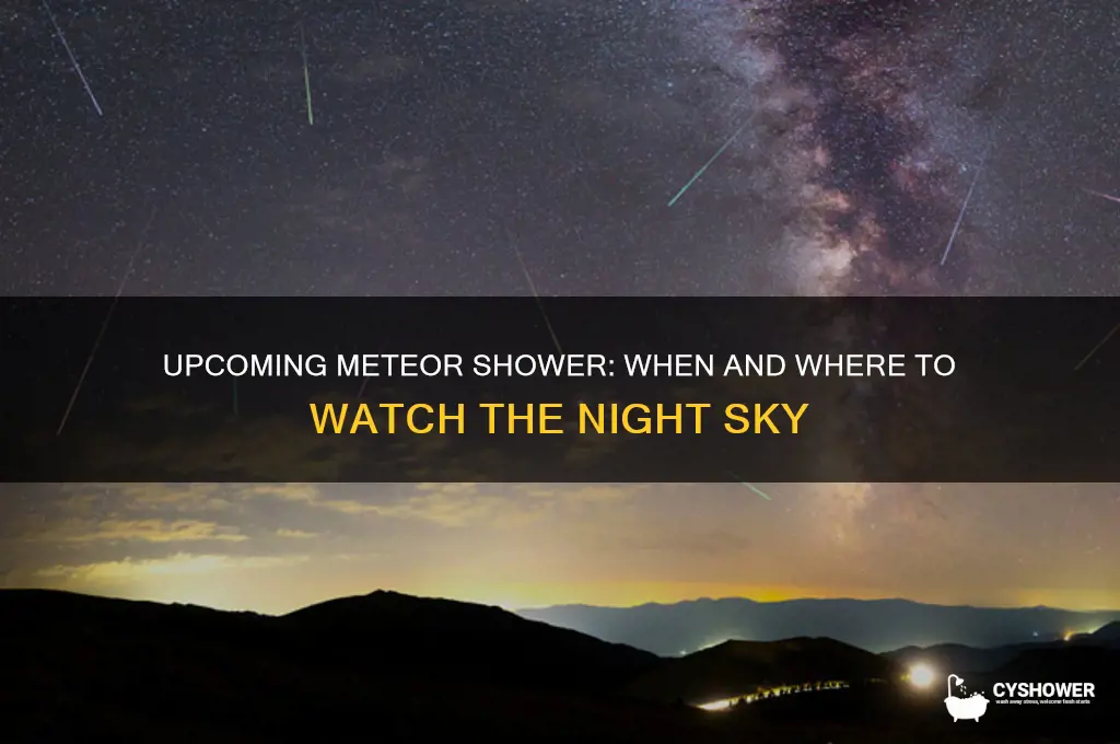 when is the next metor shower that can be seen