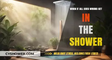 When Life Crumbles, Let the Shower Wash Away the Chaos