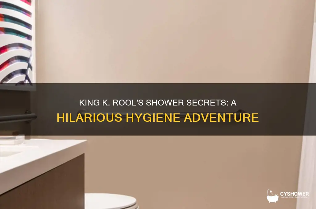 when king k rool takes a shower
