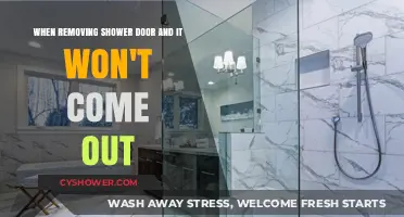 Stuck Shower Door? Troubleshooting Tips for a Smooth Removal Process