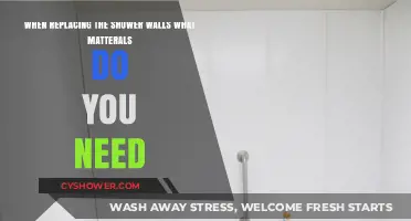 Essential Materials for Replacing Shower Walls: A Comprehensive Guide