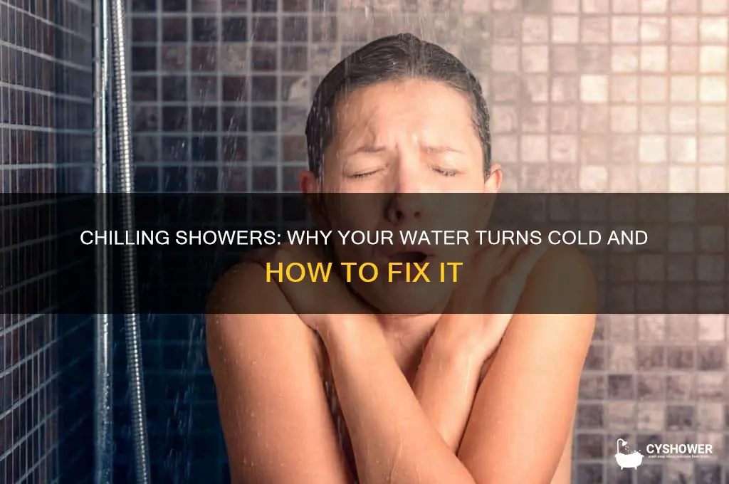 when the shower water is cold