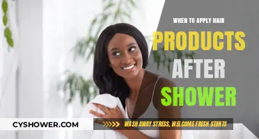Post-Shower Hair Care: When to Apply Products for Best Results