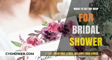Bridal Shower RSVP Deadline: When to Finalize Your Guest List