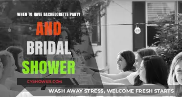 Perfect Timing: Planning Your Bachelorette Party and Bridal Shower