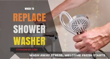 Signs It's Time to Replace Your Shower Washer: A Guide