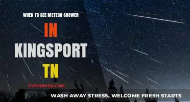 Best Times to Spot Meteor Showers in Kingsport, TN