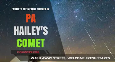 Hailey's Comet Meteor Shower Viewing Guide for Pennsylvania Skies