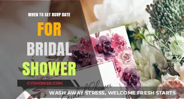 Perfect Timing: Setting the RSVP Date for Your Bridal Shower