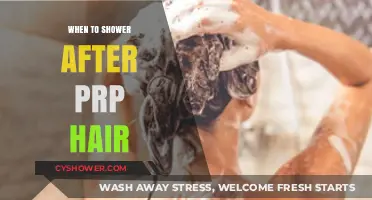 Post-PRP Hair Treatment: Optimal Shower Timing for Best Results