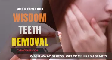 Post-Wisdom Teeth Removal: Optimal Timing for Your First Shower