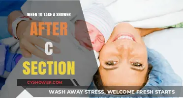 Post-C-Section Shower Guide: Timing and Tips for Safe Recovery