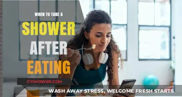 Post-Meal Shower Timing: When to Freshen Up Safely