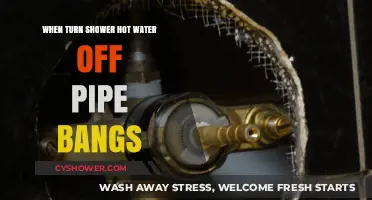 Why Pipes Bang When Turning Off Hot Shower Water: Explained