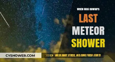 Hawaii's Last Meteor Shower: Date, Details, and Celestial Spectacle