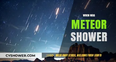 When Was the Meteor Shower: A Celestial Calendar Guide