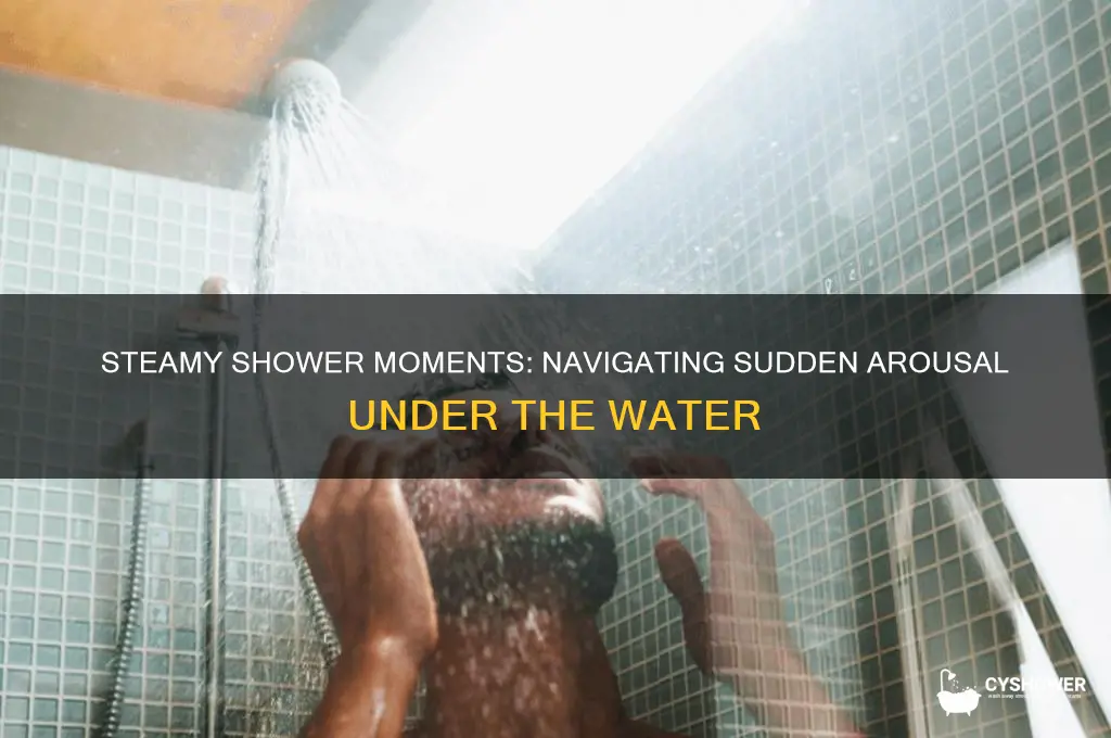 when you get horny in the shower