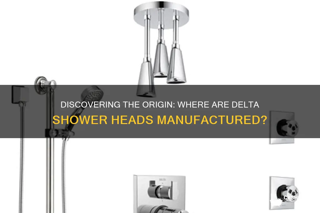 where are delta shower heads made