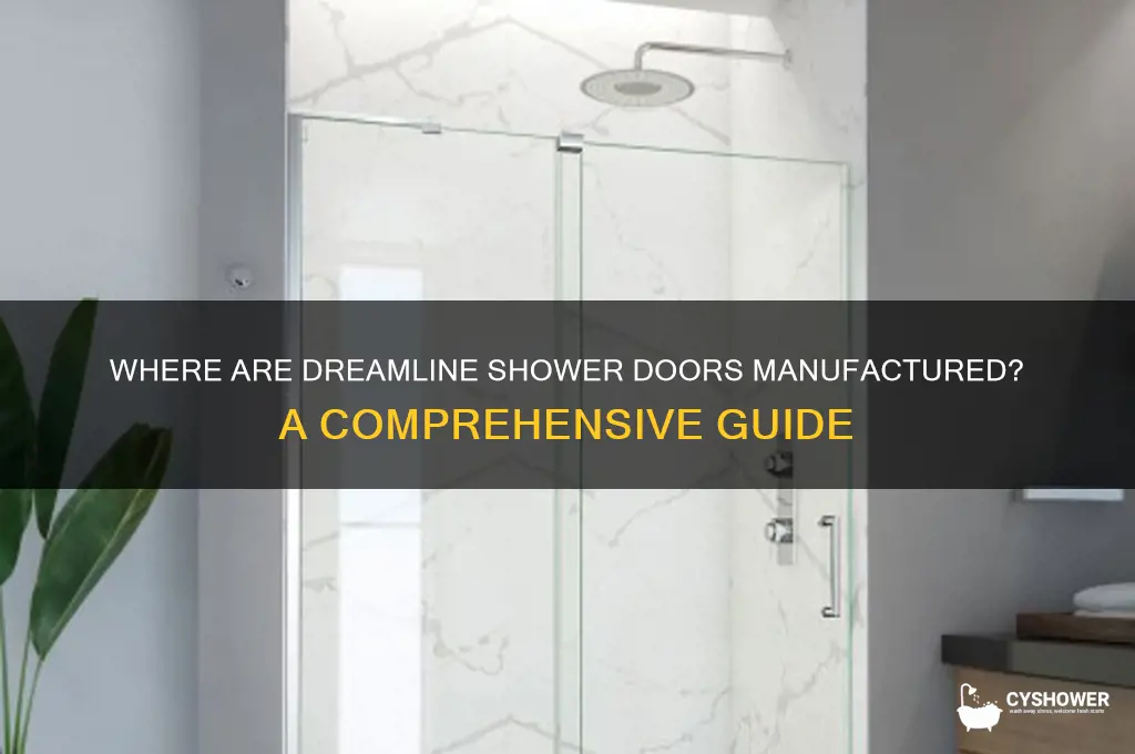 where are dreamline shower doors made