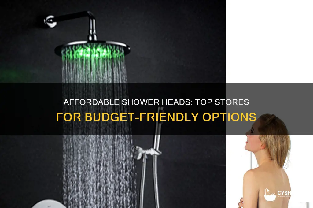 where can i buy a cheap shower head