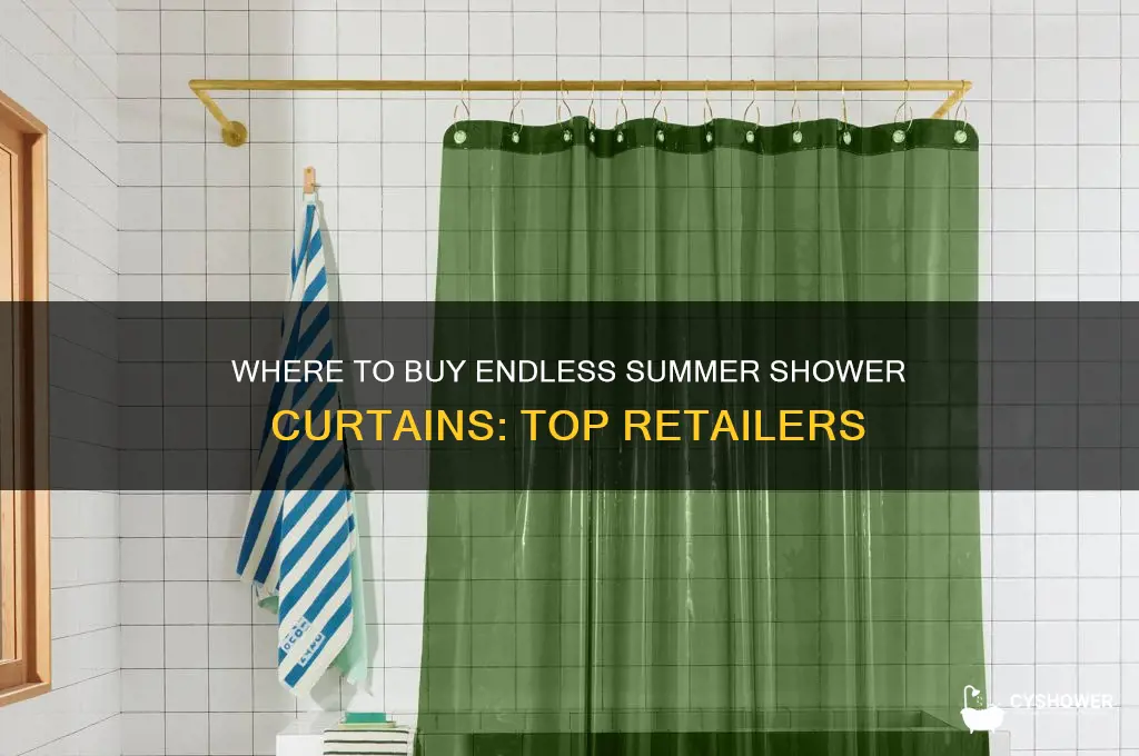 where can i buy a endless summer shower curtain