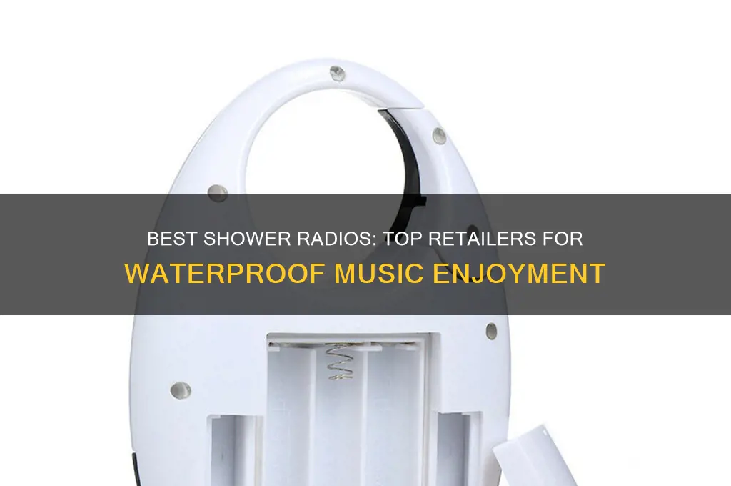 where can i buy a good shower radio