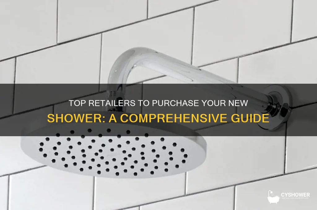 where can i buy a new shower