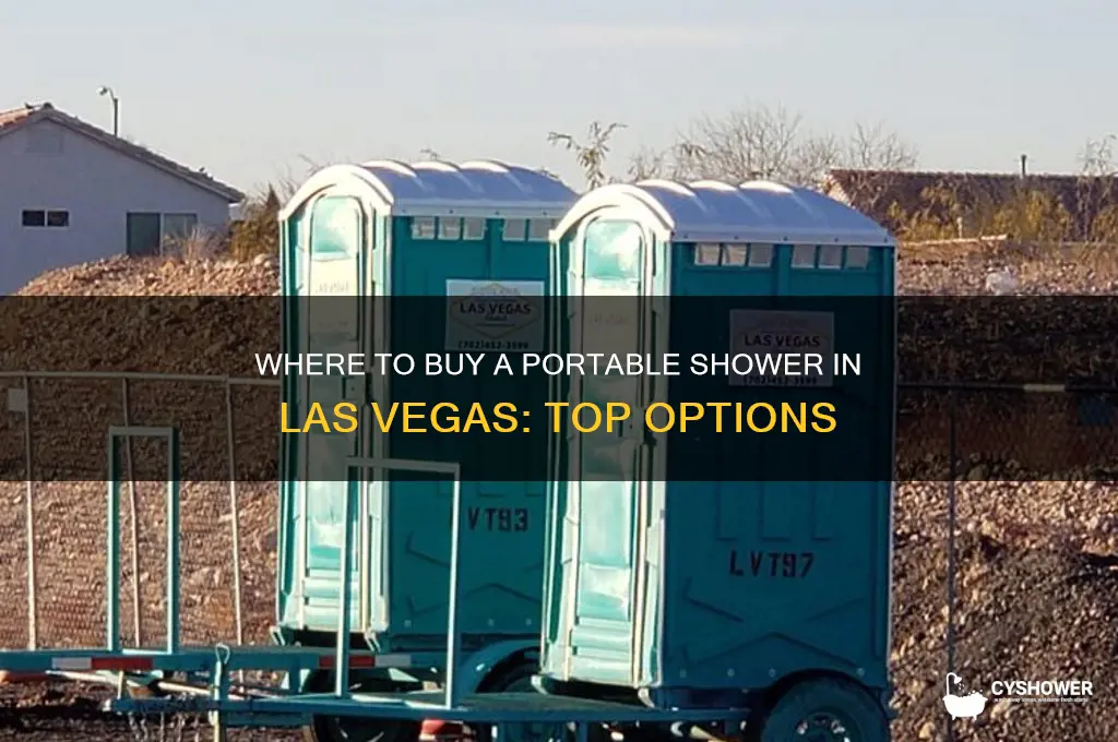 where can i buy a portable shower las vegas