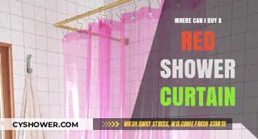 Where to Buy a Red Shower Curtain: Top Retailers and Online Stores