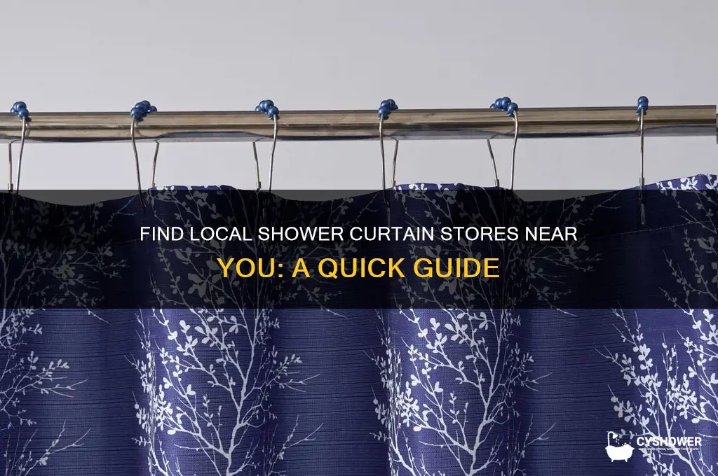 where can i buy a shower curtain close to me
