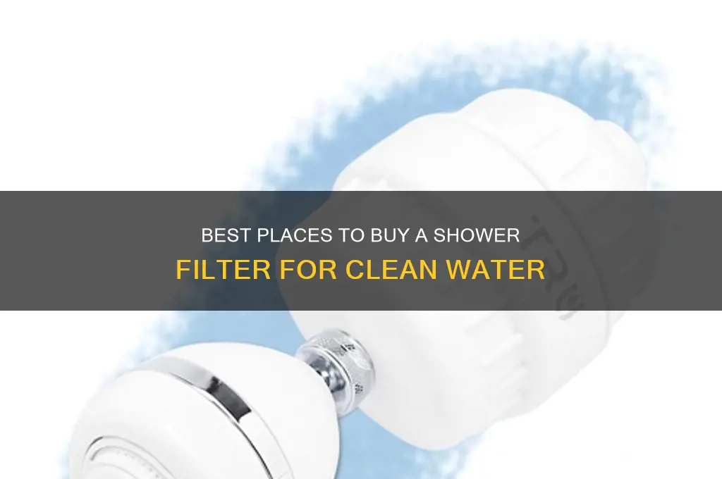 where can i buy a shower filter
