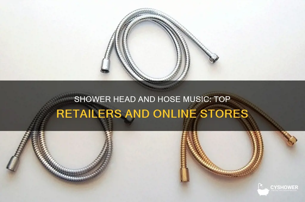 where can i buy a shower head and hose music