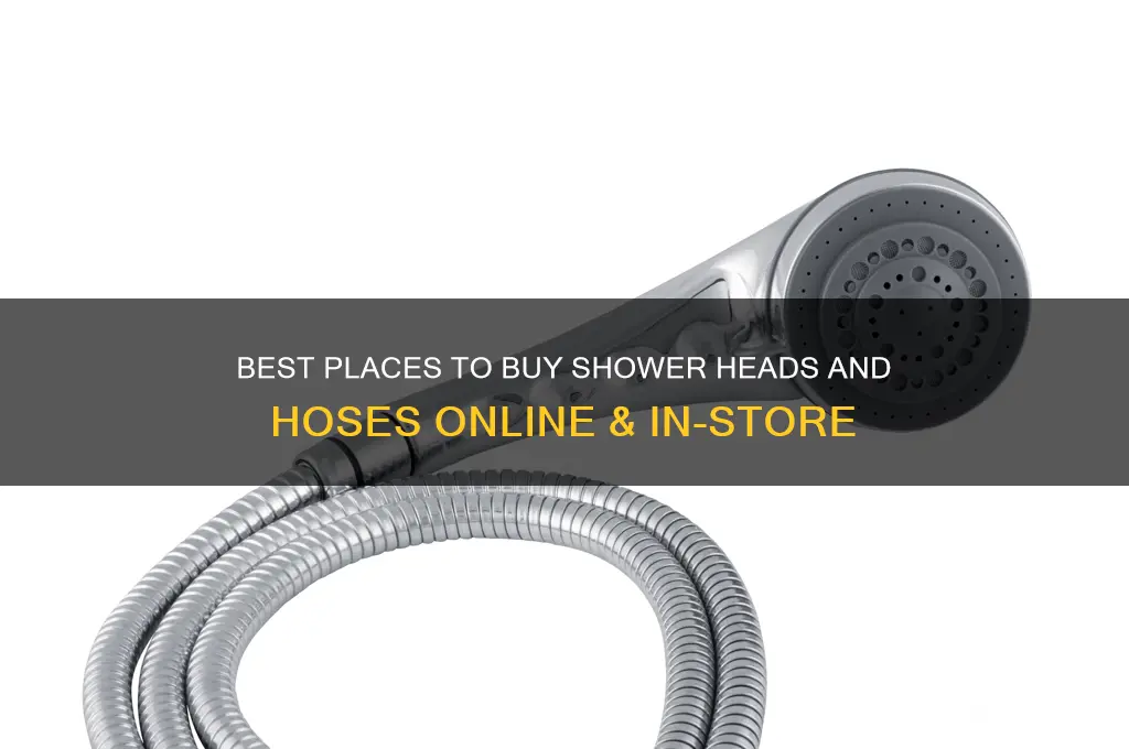 where can i buy a shower head and hose