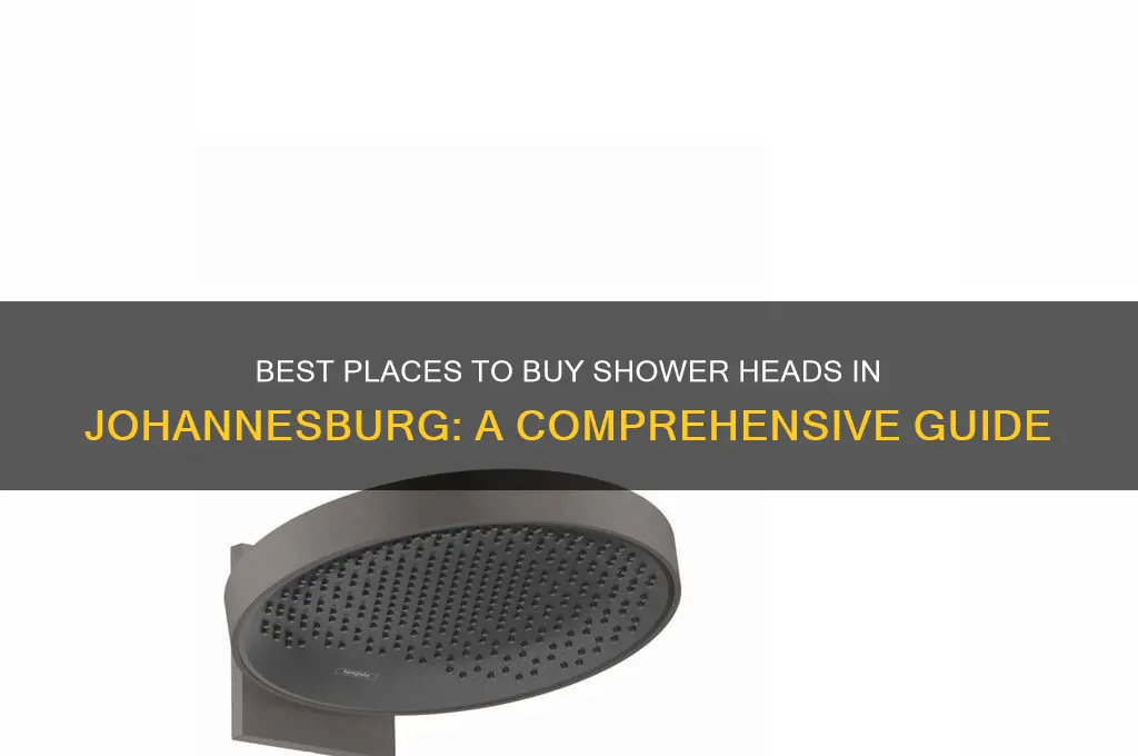 where can i buy a shower head in johannesburg