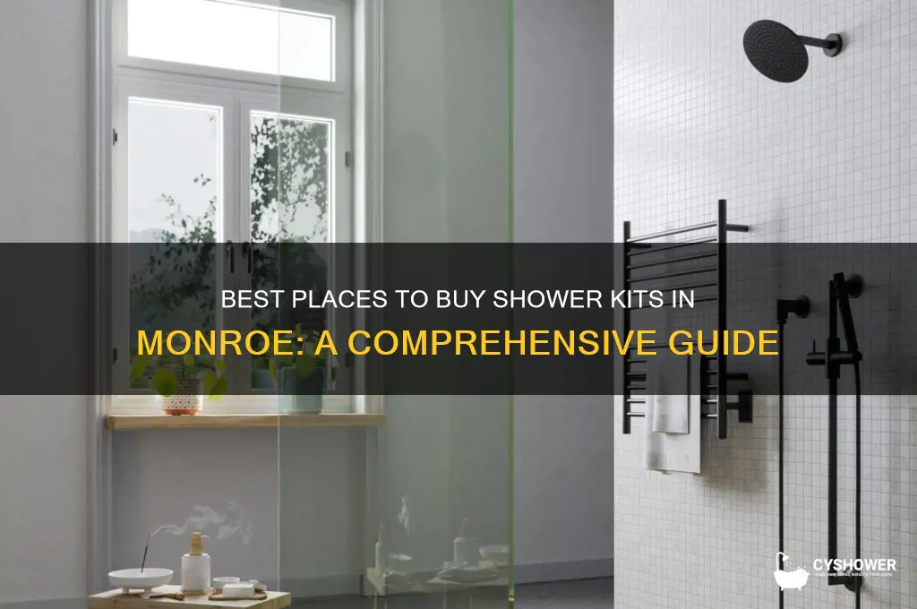 where can i buy a shower kit in monore