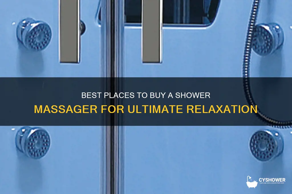 where can i buy a shower massager