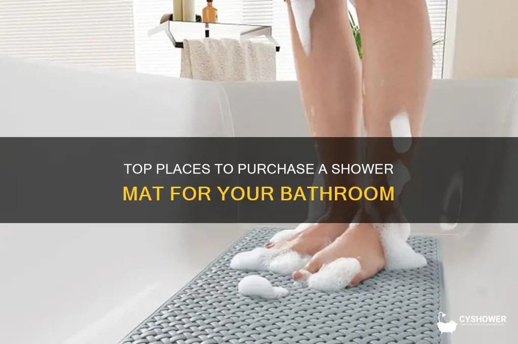 where can i buy a shower mat