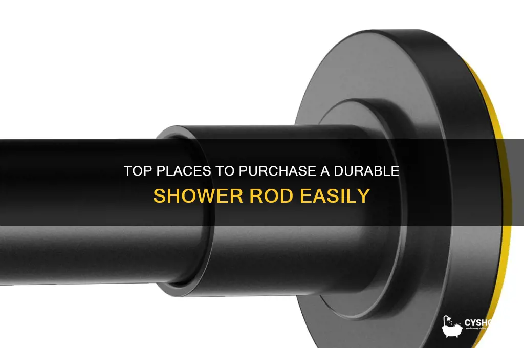 where can i buy a shower rod