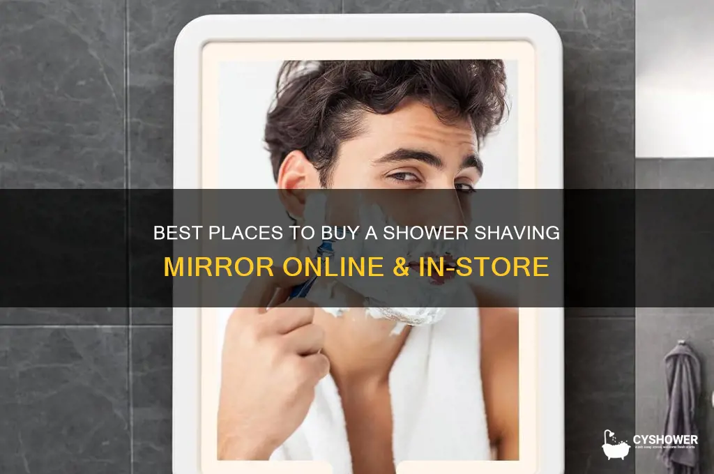 where can i buy a shower shaving mirror