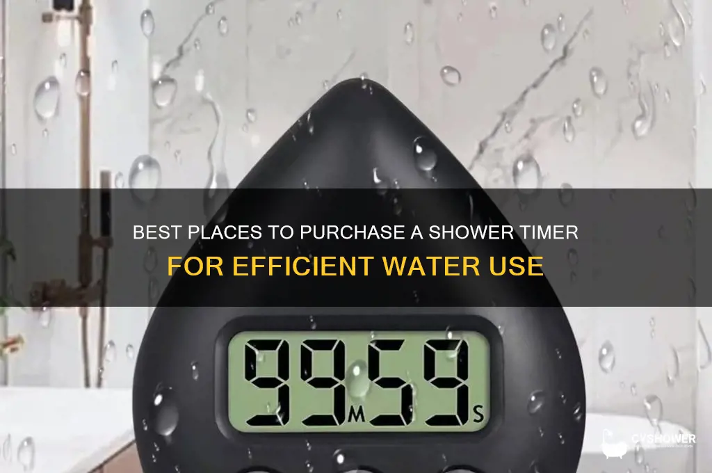 where can i buy a shower timer