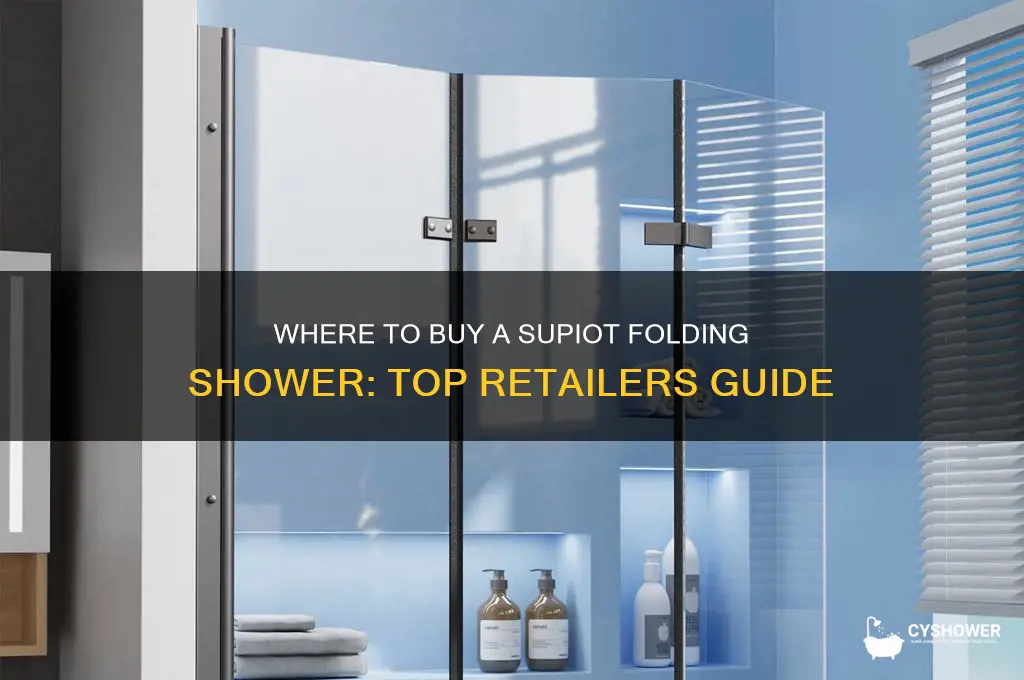 where can i buy a supiot folding shower