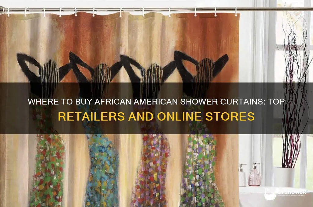 where can i buy african american shower curtains