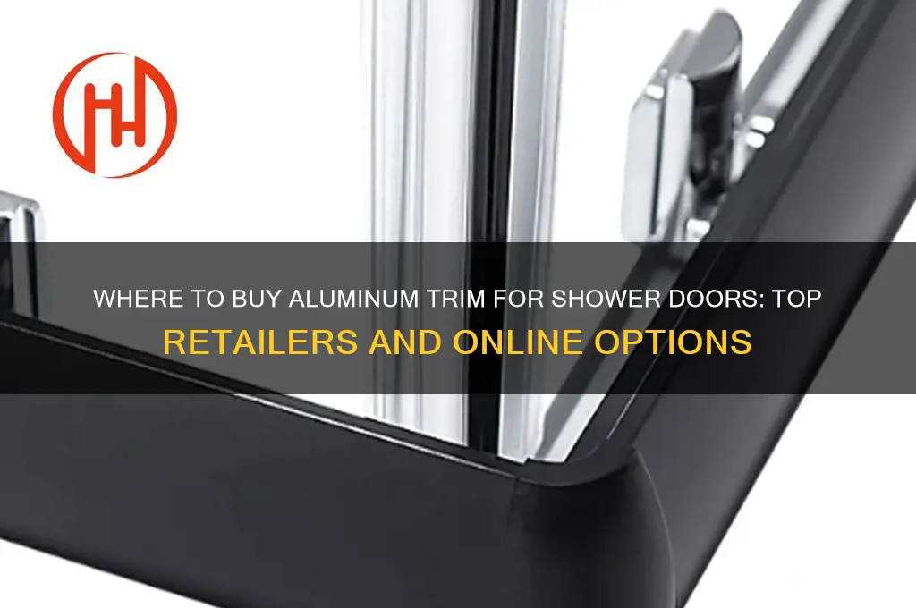 where can i buy aluminum trim for shower doors