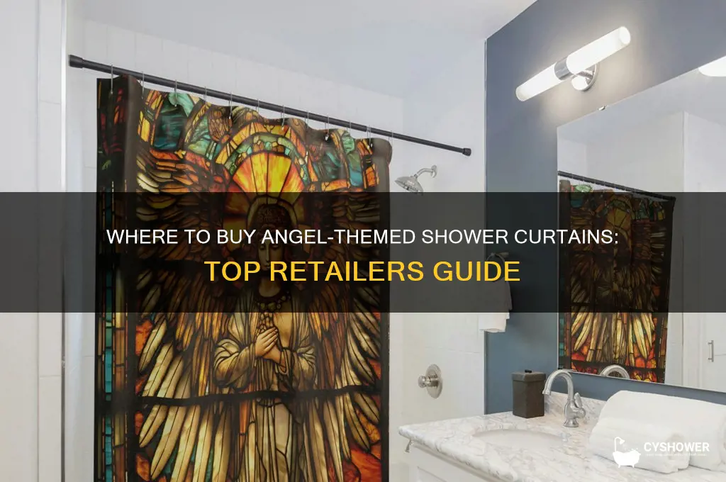 where can i buy angels shower curtains