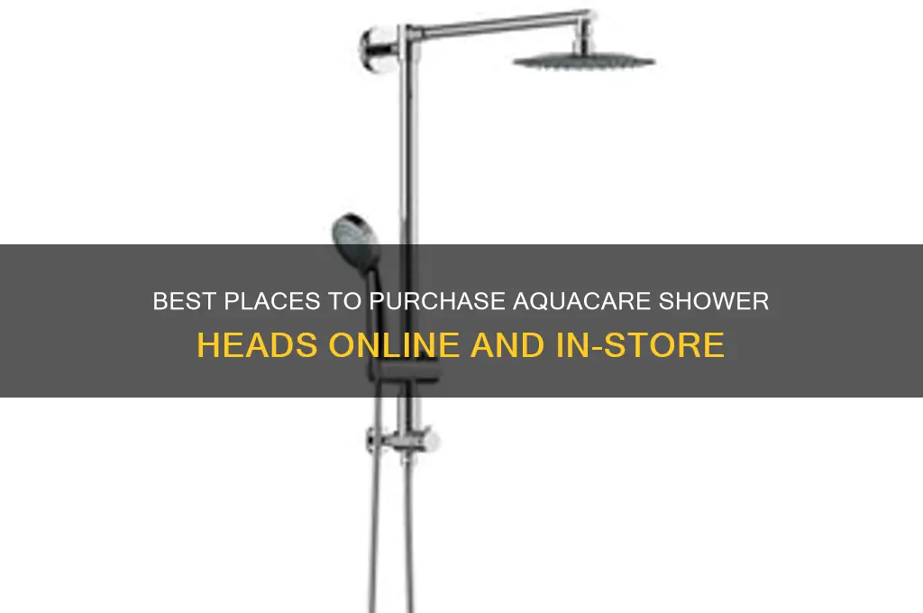 where can i buy aquacare shower head