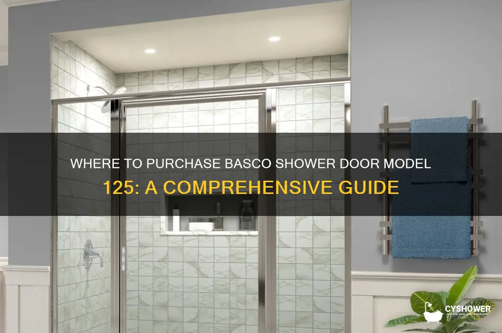 where can i buy basco shower door model 125