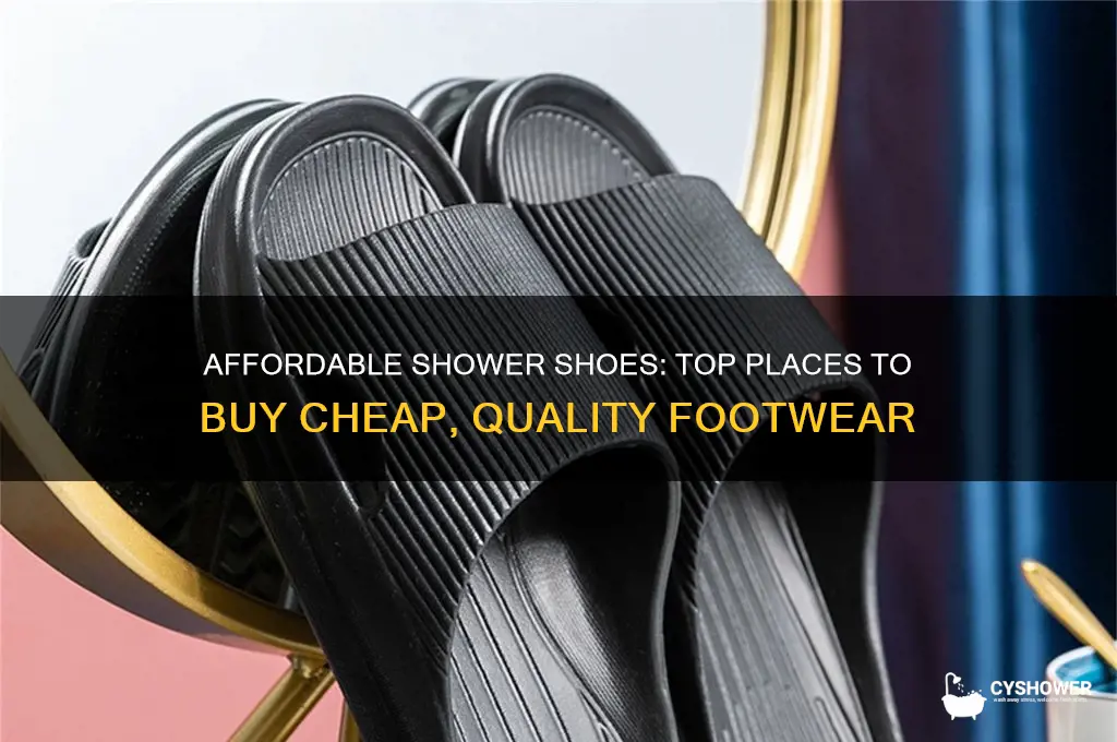 where can i buy cheap shower shoes