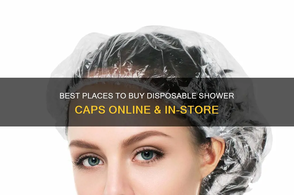 where can i buy disposable shower caps